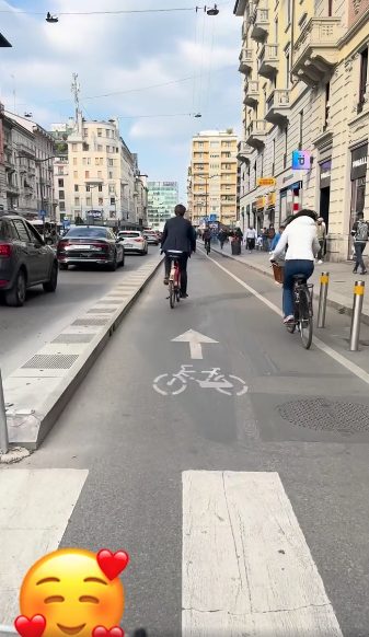 Cycling infrastructure in Milan, Italy